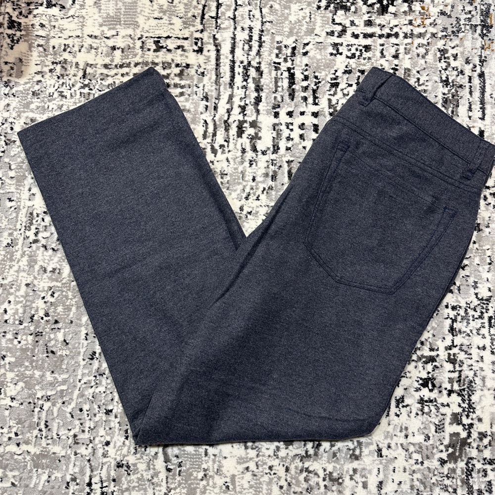 HILTL Men’s Gray Flannel 5 Pocket Pants